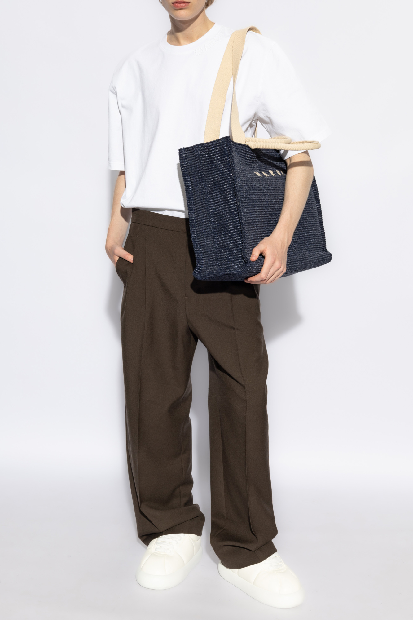 Marni T-shirt with logo | Men's Clothing | Vitkac